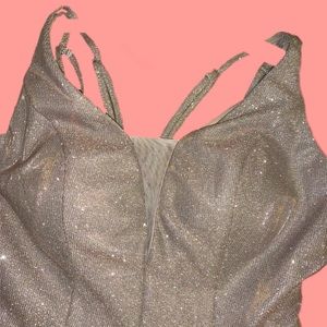 Rose Gold prom dress